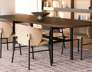 Tavolo Supernova in Rovere di Dall'Agnese