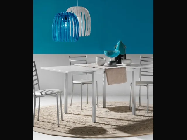 Tavolo con struttura in alluminio moderno Web di La Seggiola