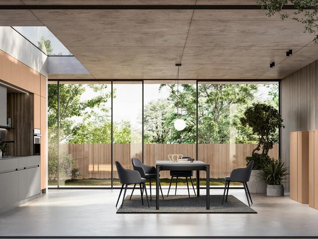 Cucina Moderna lineare Cloe 04 di Arredo3