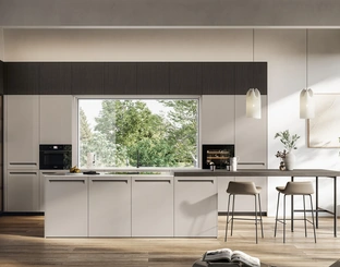 Cucina Moderna con isola Tekna 01 di Arredo3