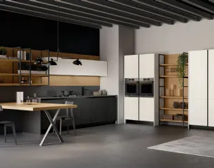 Cucina Moderna Asia 02 lineare Arredo3