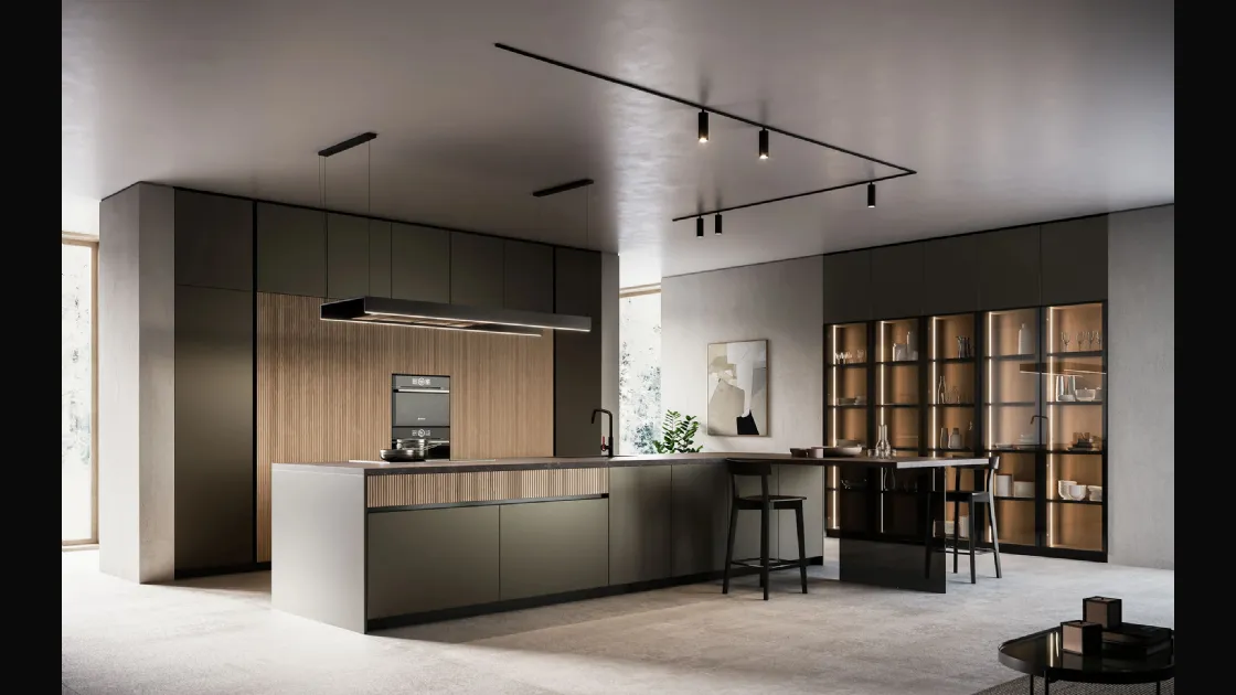 Cucina Moderna Asia 06 con isola Arredo3