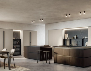 Cucina Moderna con isola Kalì 08 di Arredo3