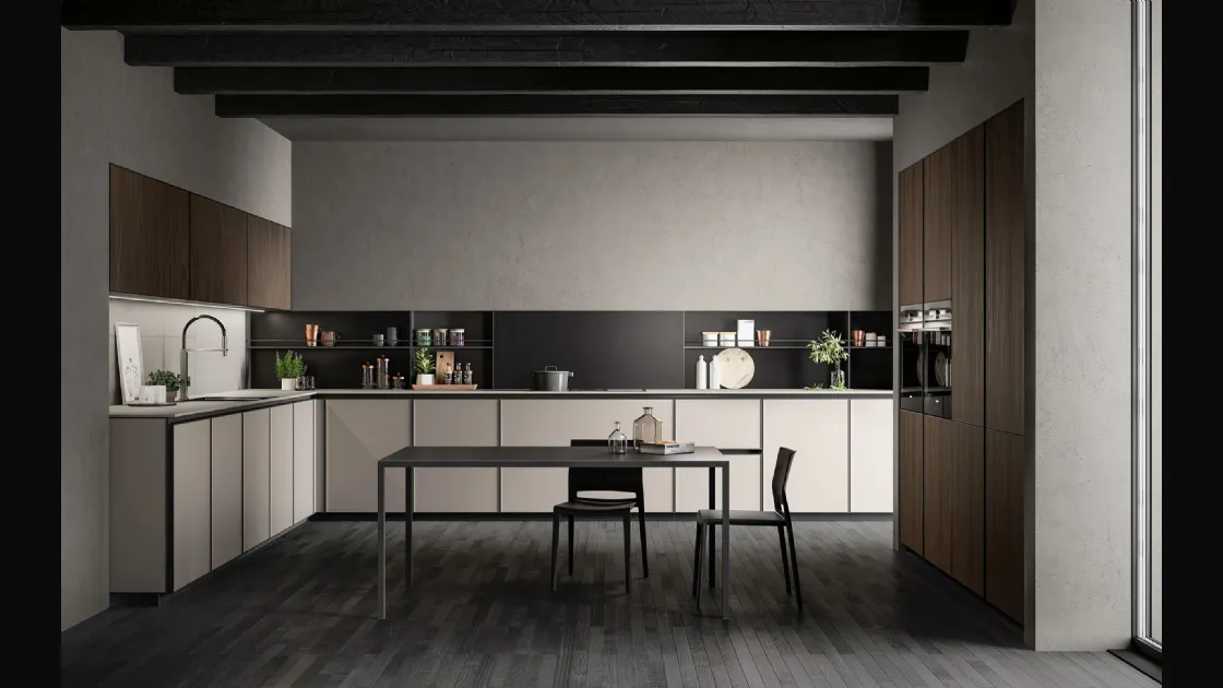 Cucina Moderna Kronos 04 angolare di Arredo3