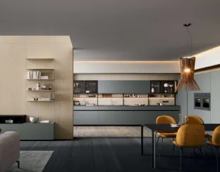 Cucina Moderna Play GI30 02 in laccato opaco di Dibiesse