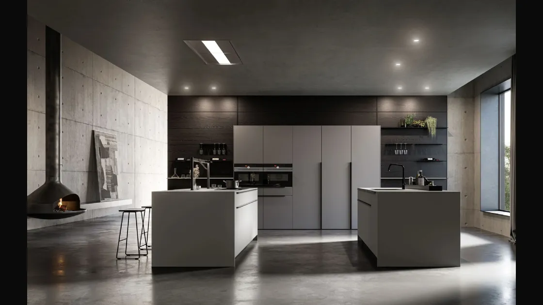 Cucina Moderna Tratto 10 n 05 con isole di Arredo3