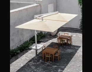 Ombrellone FLN-V in alluminio verniciato di La Seggiola