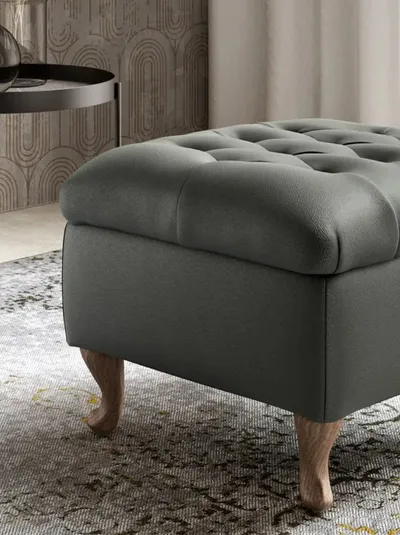 Pouf classico Calvin di Doimo Salotti