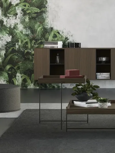 Tappeto moderno in tinta unita Trendy di Doimo Salotti