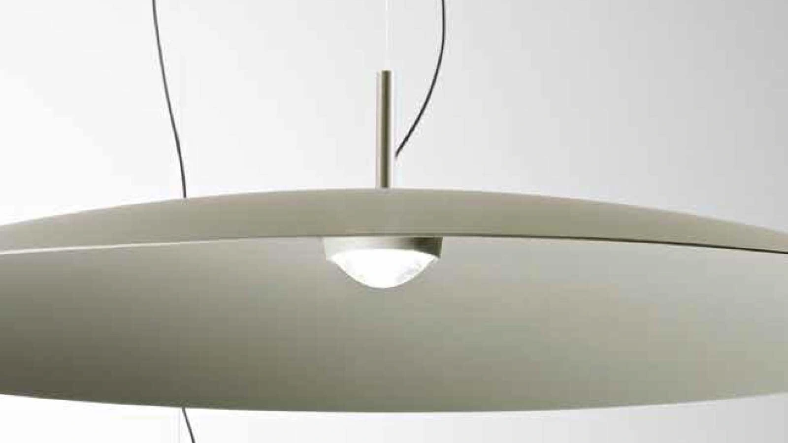 Lampada a sospensione Elle in alluminio di Ondaluce