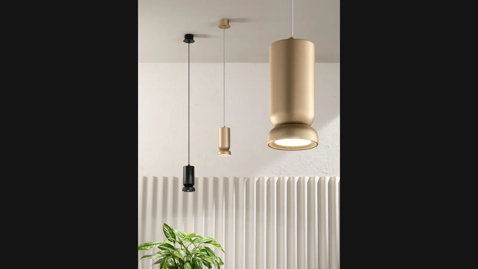 Lampada a sospensione Lilium di Ondaluce