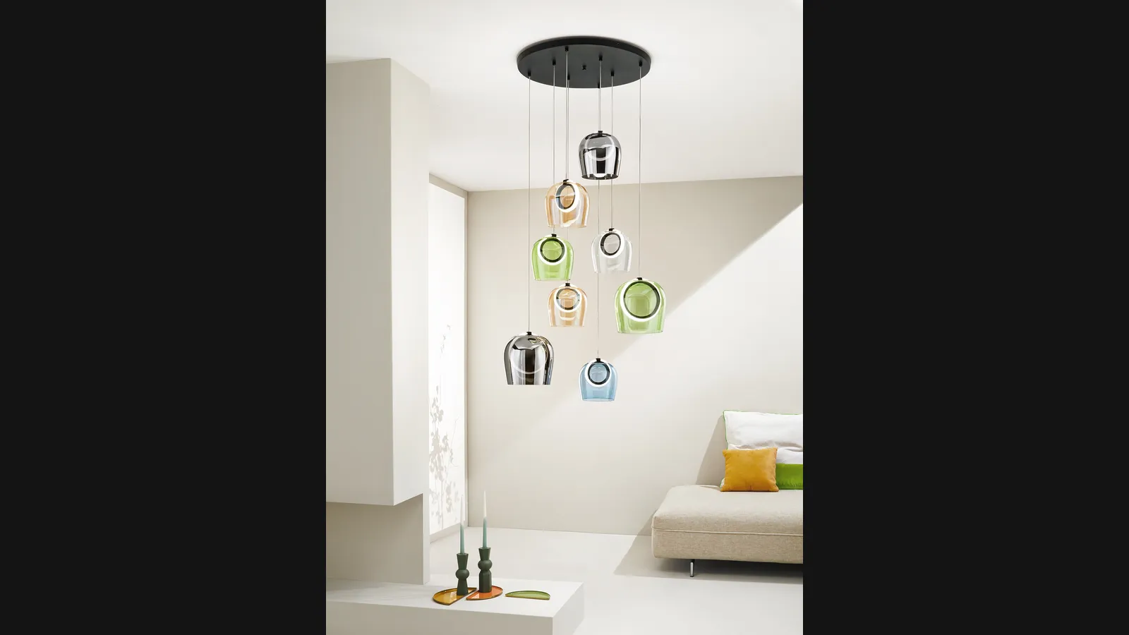 Lampada a sospensione Pinta di Ondaluce