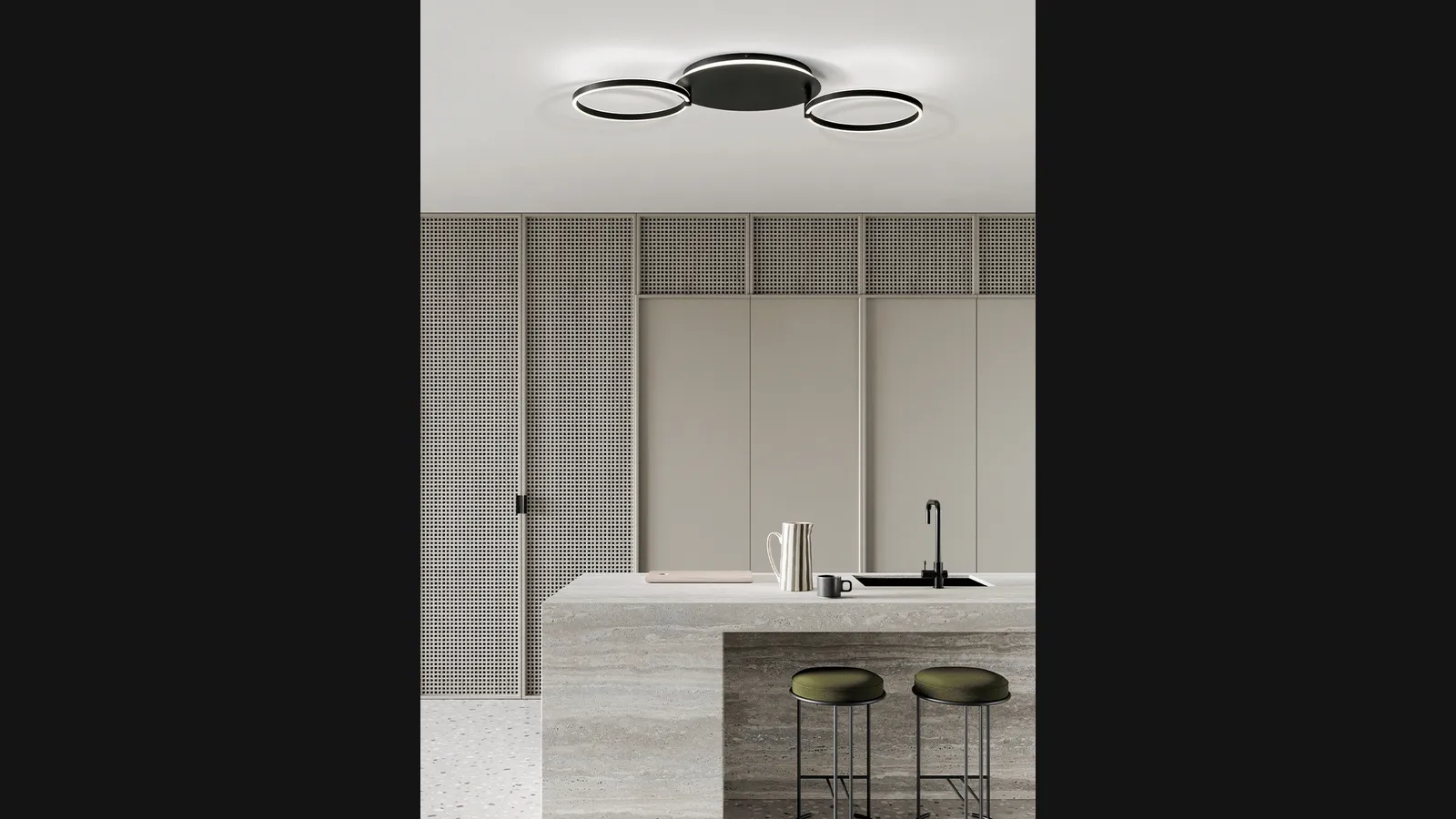 Lampada a soffitto Sabe di Ondaluce