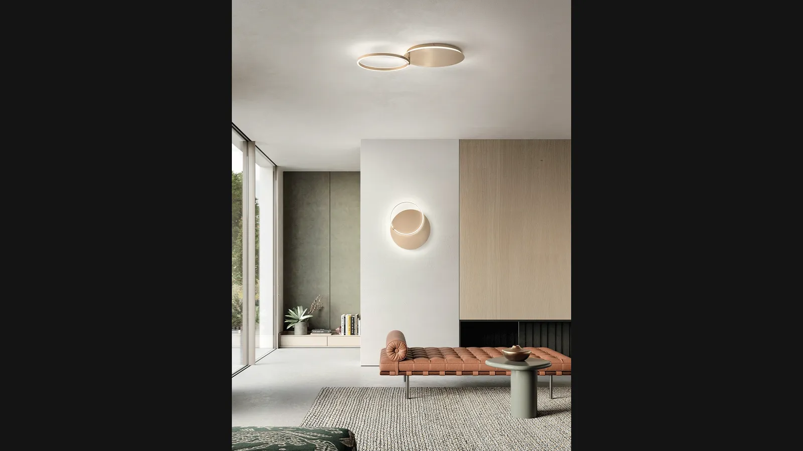 Lampada a soffitto Sabe di Ondaluce