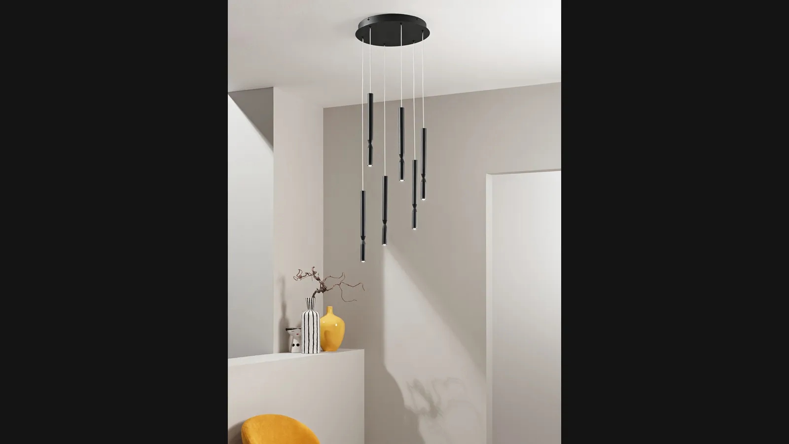 Lampada a sospensione Tubic di Ondaluce
