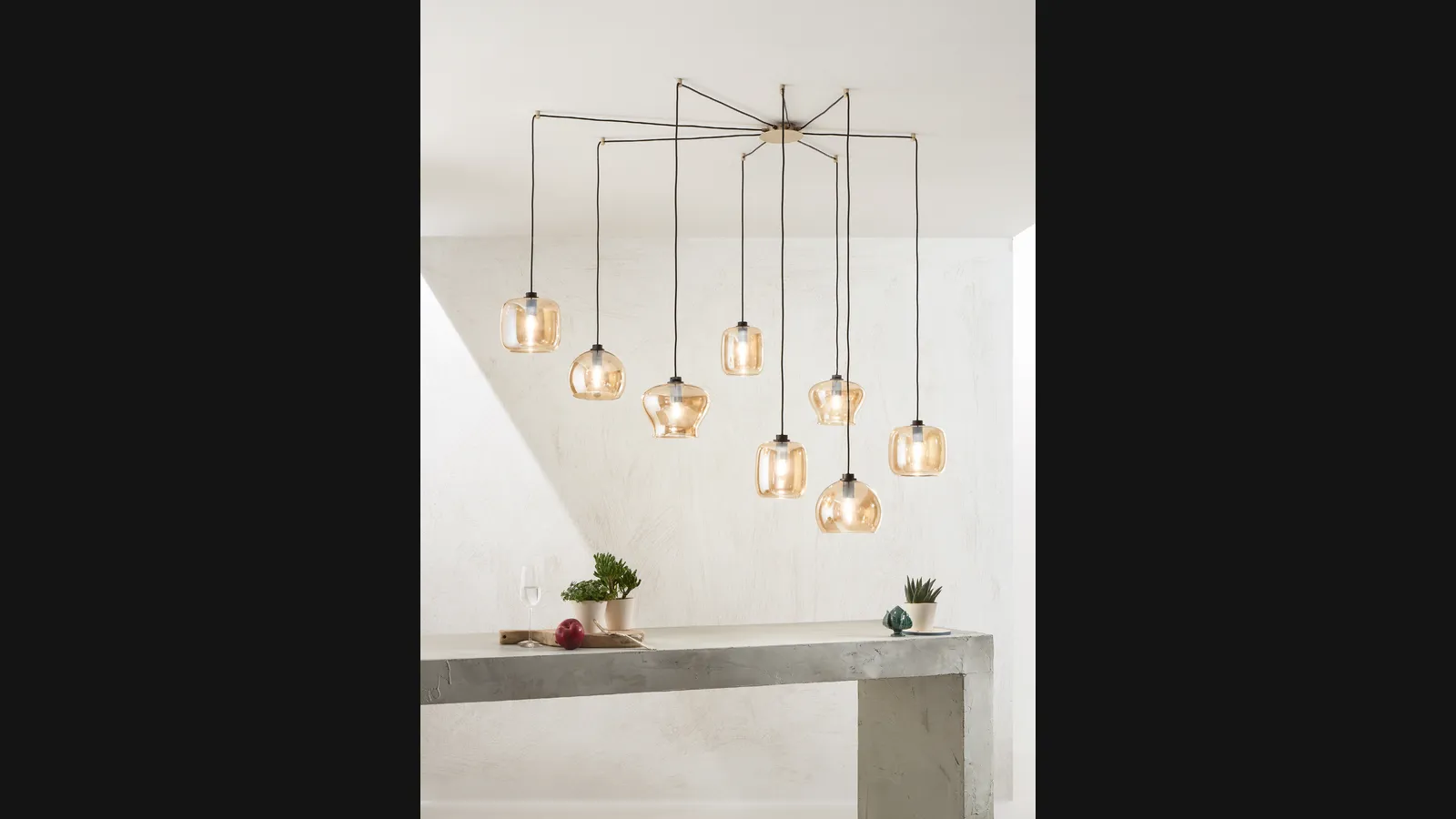 Lampada a sospensione Verve di Ondaluce