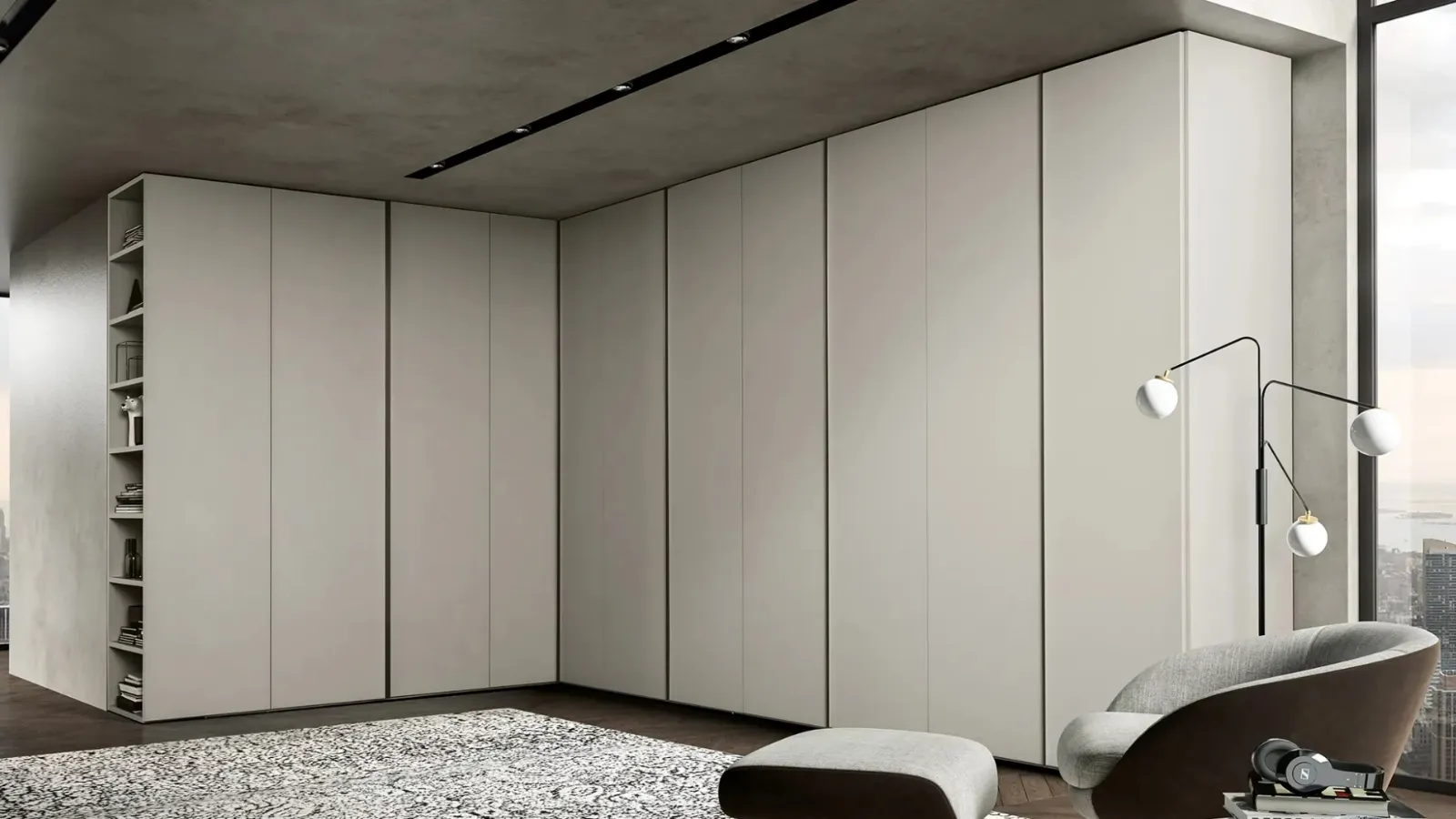 Armadio Atelier ad angolo di Adok