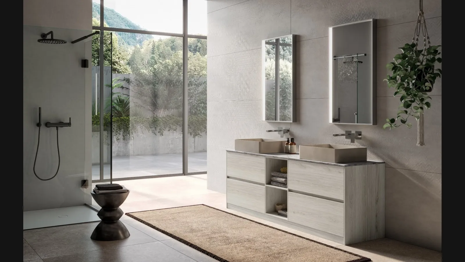 Mobile da Bagno a terra Talent 03 di Arredoquattro