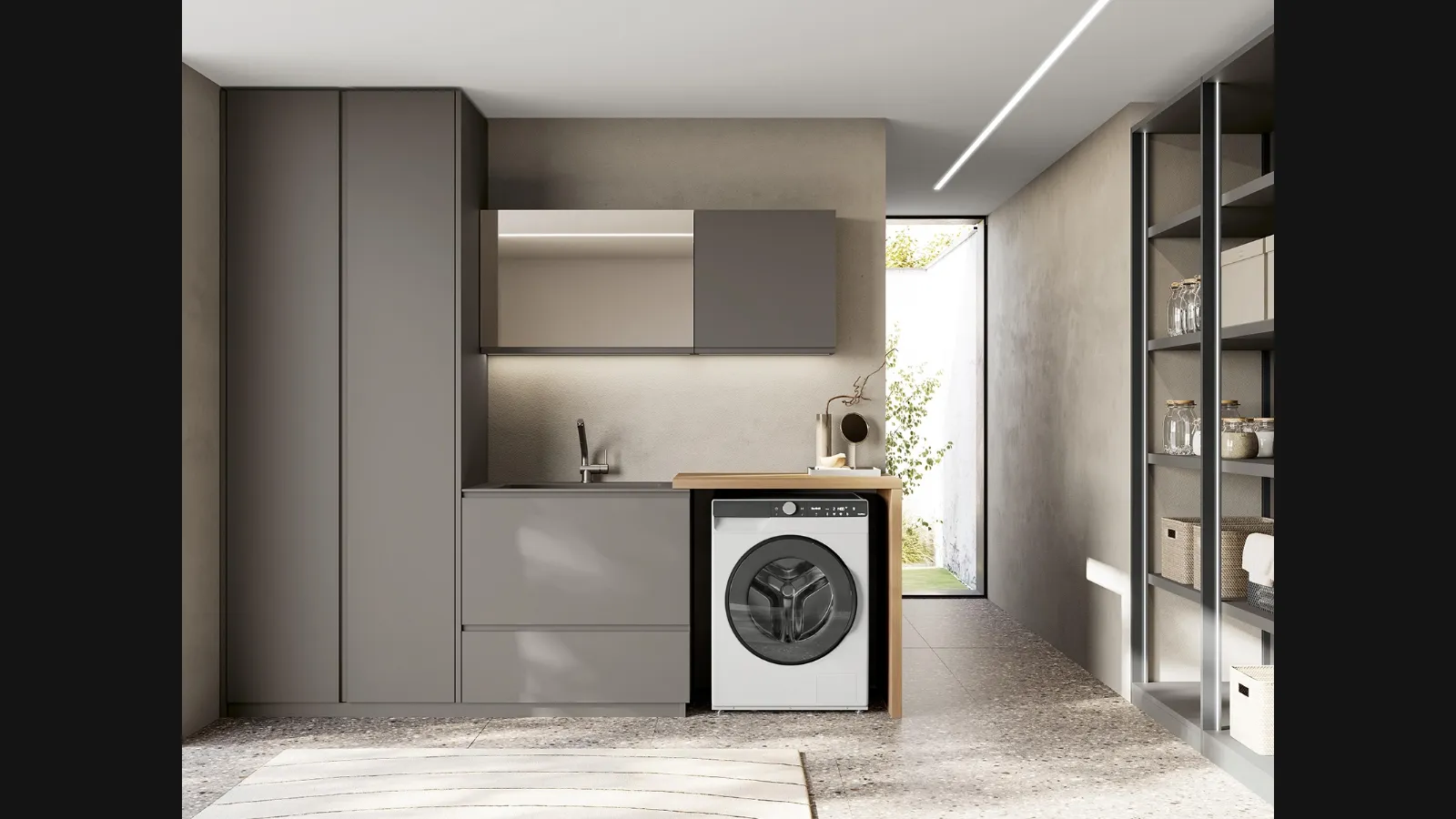 Mobile Bagno per Lavanderia Idrobox 02 di Birex