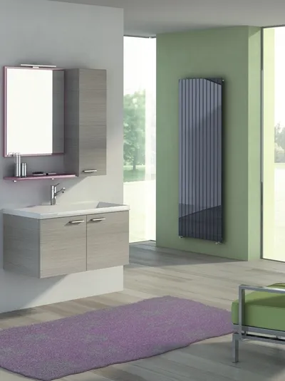 Mobile da Bagno sospeso Hope 10 in laminato pino chiaro di Arredoquattro