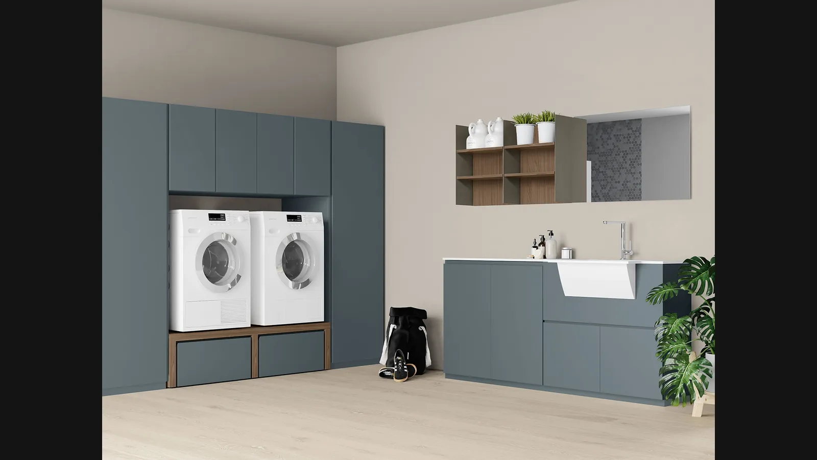 Mobile Bagno per Lavanderia Idrobox 06 di Birex