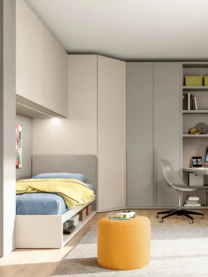 Cameretta a ponte Layout 02B di Doimo Cityline