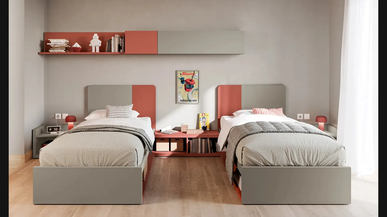 Cameretta Layout 08B di Doimo Cityline