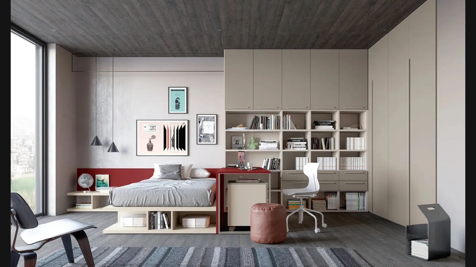 Cameretta Layout 15A di Doimo Cityline