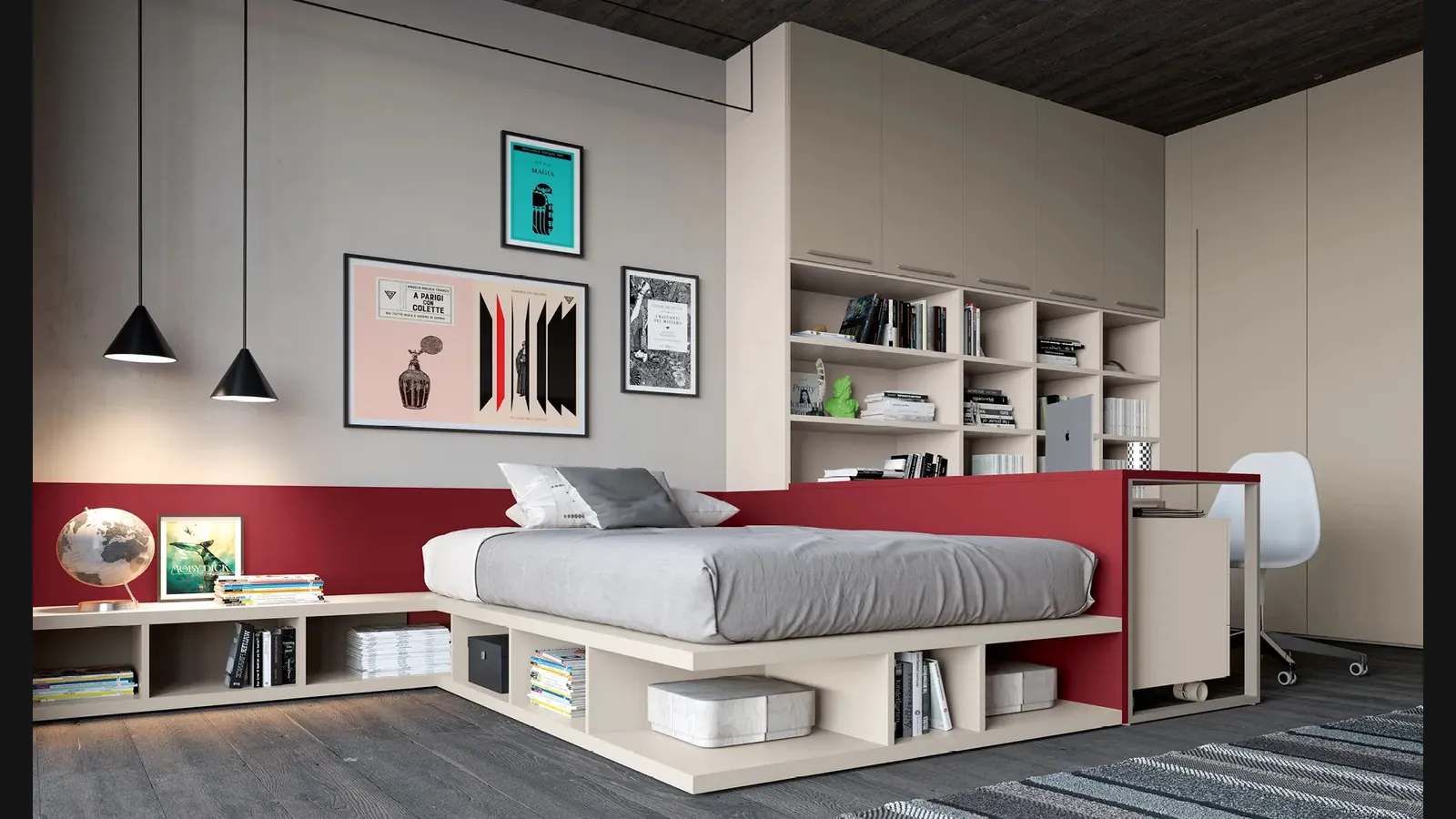 Cameretta Layout 15A di Doimo Cityline