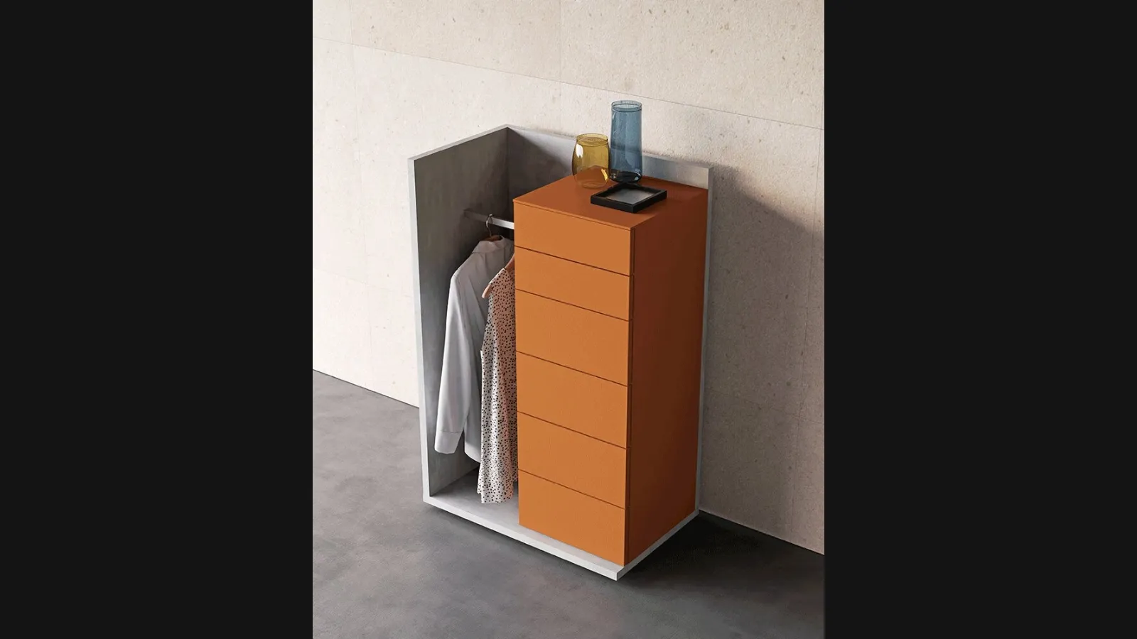 Cassettiera Slim Open di Dall'Agnese