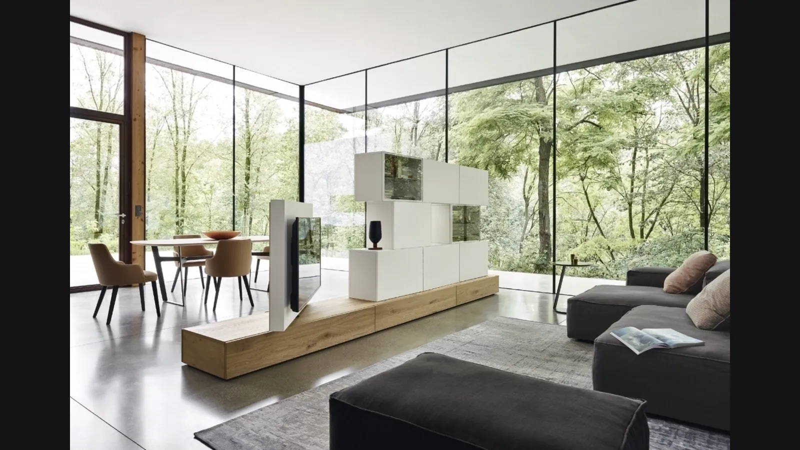 Mobile Porta Tv Tv Units Roto Lampo di Sangiacomo