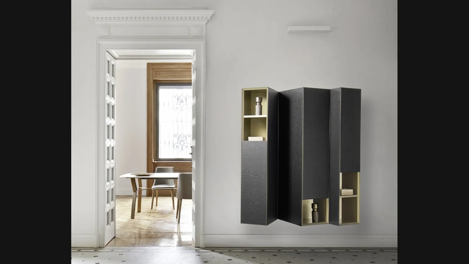 Mobile sospeso Domino Clino in Rovere di Sangiacomo