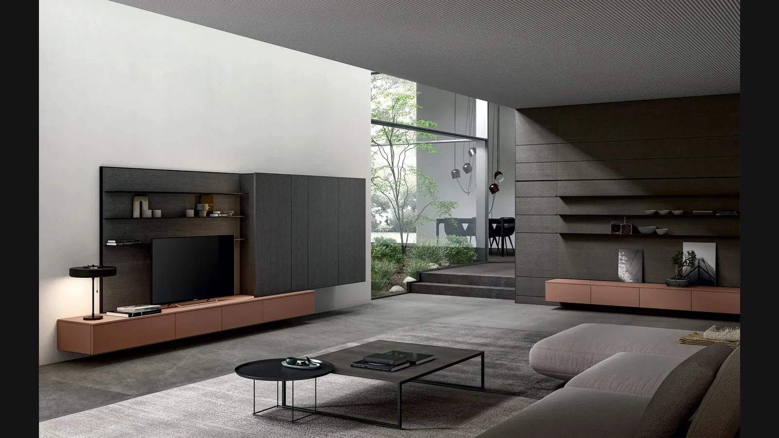 Parete Attrezzata Living Asia di Arredo3