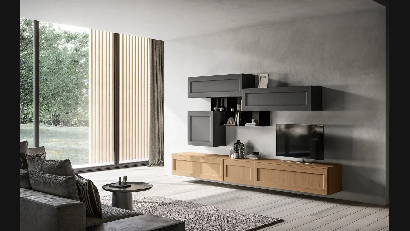 Parete Attrezzata Living Frida di Arredo3