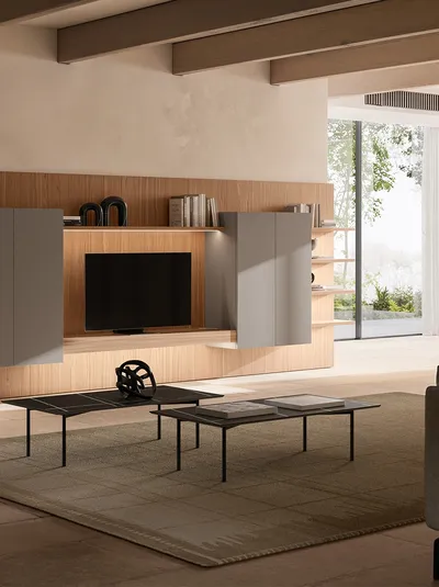 Parete Attrezzata Slim Boiserie di Dall'Agnese