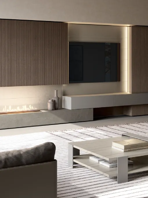 Slim Gres e Rovere Terra
