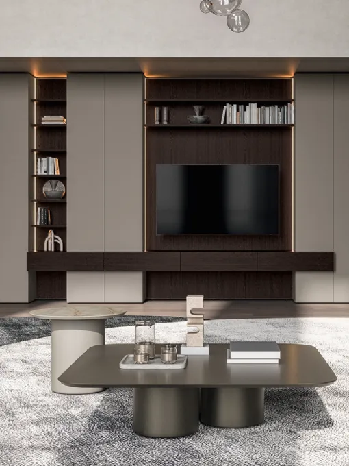 Slim Rovere e Laccato