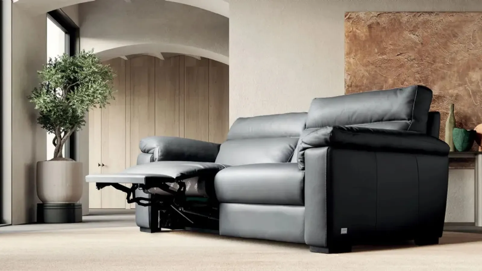 Divano relax William di Doimo Salotti