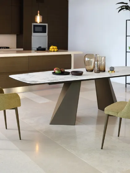 Sedia con o senza braccioli Demetra S155 di Friulsedie