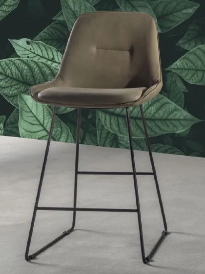 Sgabello Norway Stool a slitta di La Seggiola