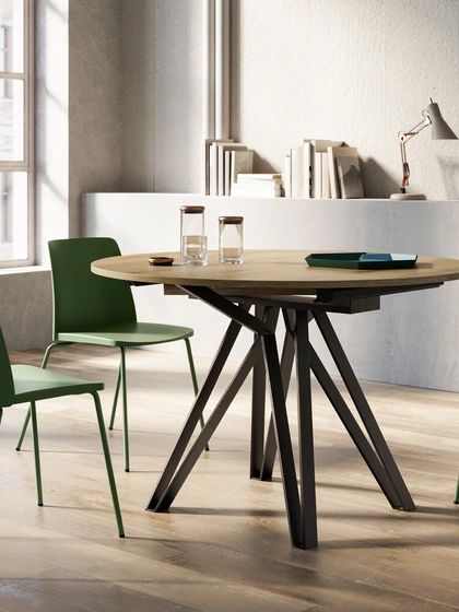 Tavolo rotondo allungabile York di Arredo3