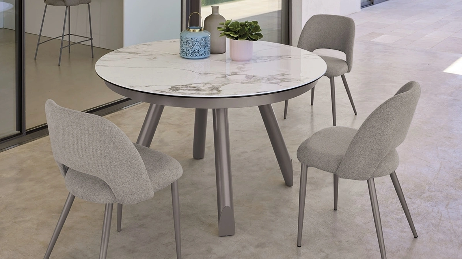 Tavolo allungabile Newton T34 di Friulsedie