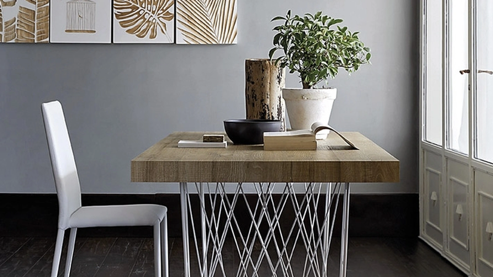 Tavolo Osaka T73 in legno di Friulsedie