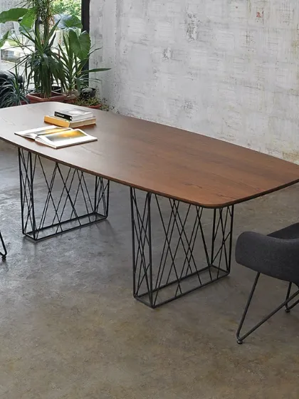 Tavolo Osaka T73 in legno di Friulsedie