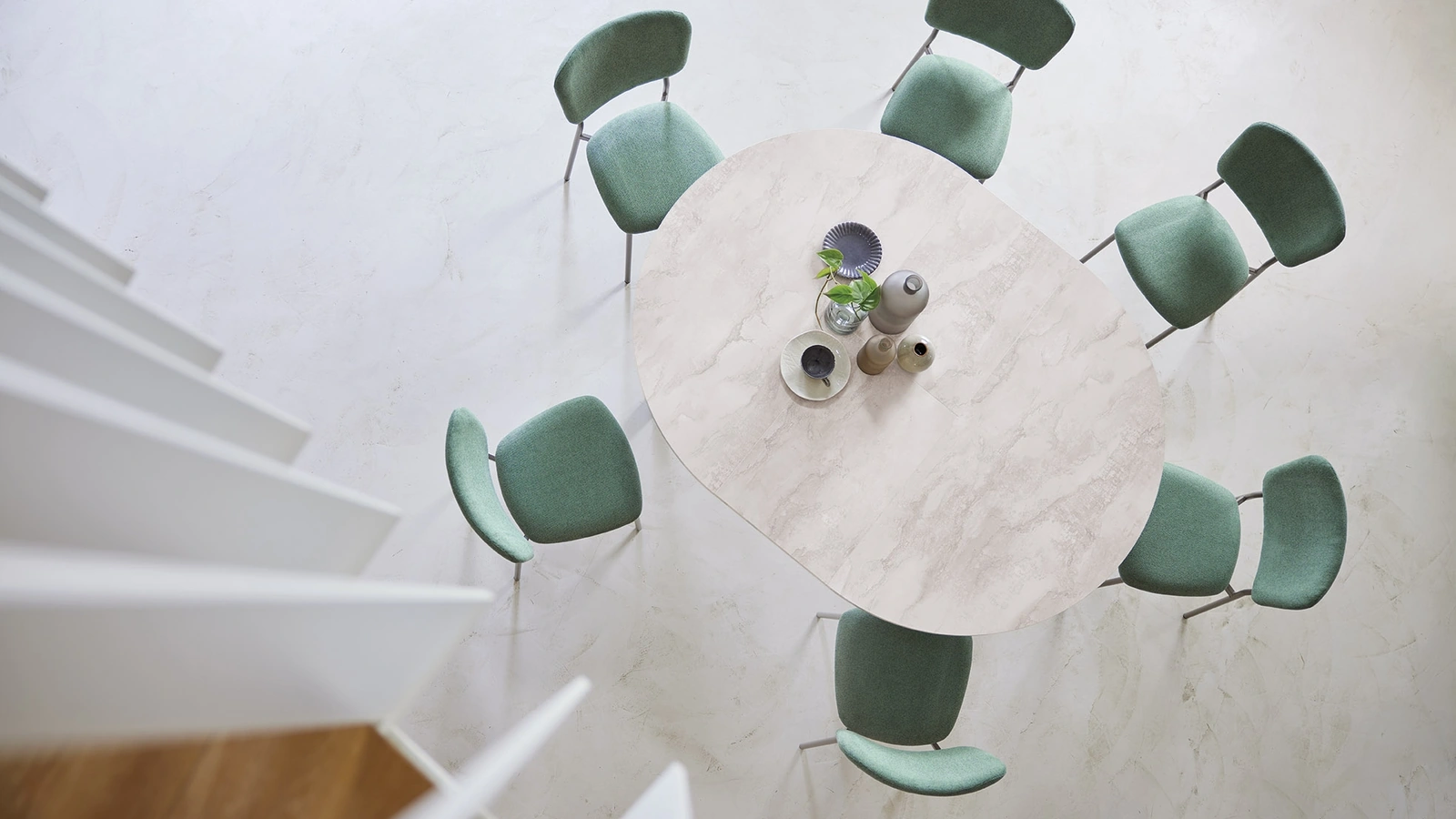Tavolo allungabile Tolomeo T39 di Friulsedie